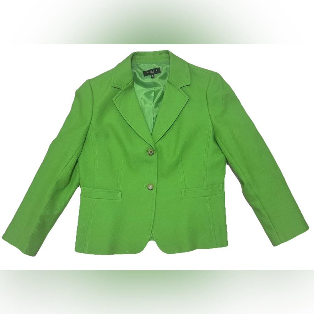 Talbots Green Women's Blazer 16P